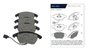 Imagen de PASTILLA DE FRENO CITROEN C4 2.0 / PICASSO 2009 EN ADELANTE